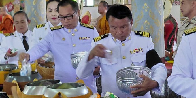 เข้าร่วมพิธีบำเพ็ญกุศล ในวาระครบ ๗ วัน ( สัตตมวาร ) แห่งการสิ้นพระชนม์ ถวายเป็นพระกุศลแด่สมเด็จพระเจ้าลูกเธอ เจ้าฟ้าพัชรกิติยาภา นเรนทิราเทพยวดี กรมหลวงราชสาริณีสิริพัชร มหาวัชรราชธิดา