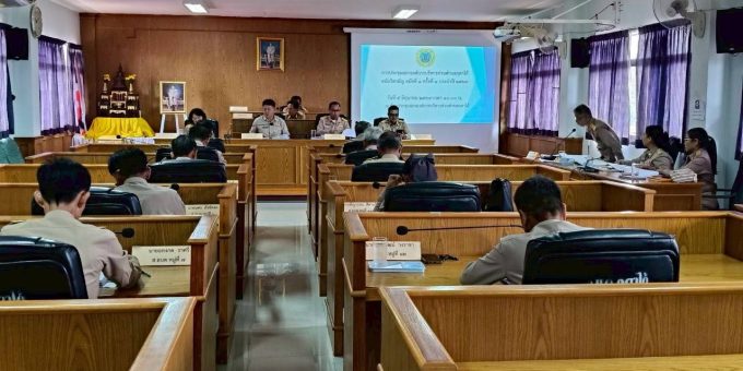 ประชุม สมัยวิสามัญ สมัยที่ 1 ประจำปี 2569 วันที่ 5 มิถุนายน 2569 ณ ห้องประชุมสภาองค์การบริหารส่วนตำบลกุตาไก่